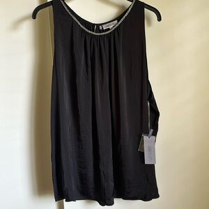 Jennifer Lopez Black Chiffon Top